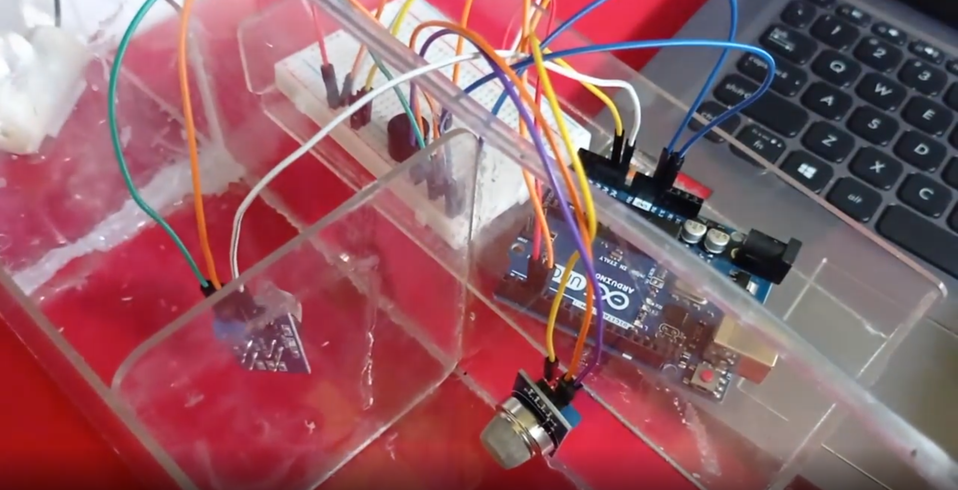 Circuit Schematic ESP32 Gas Detector